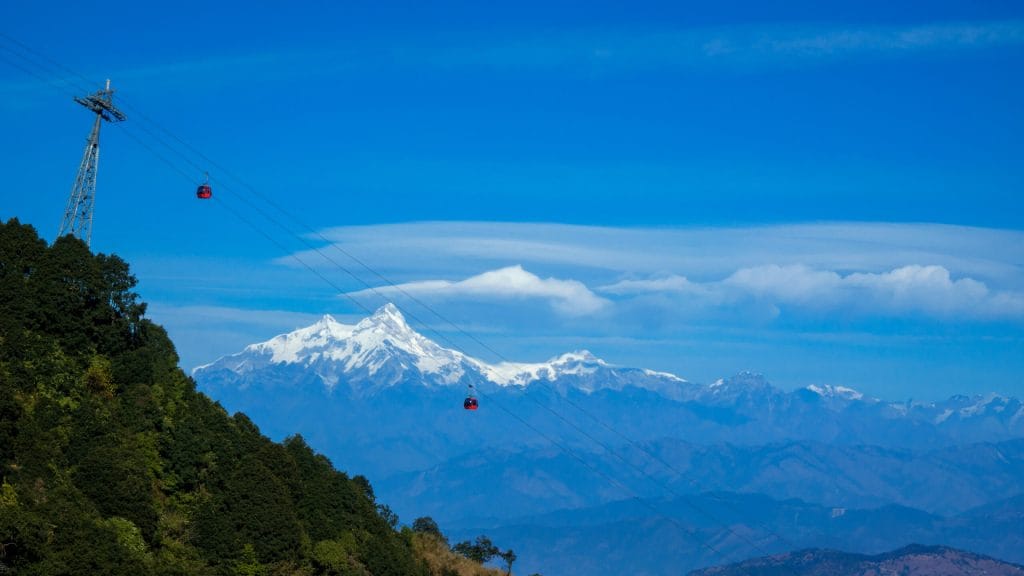 Chandragiri hills Cable Car