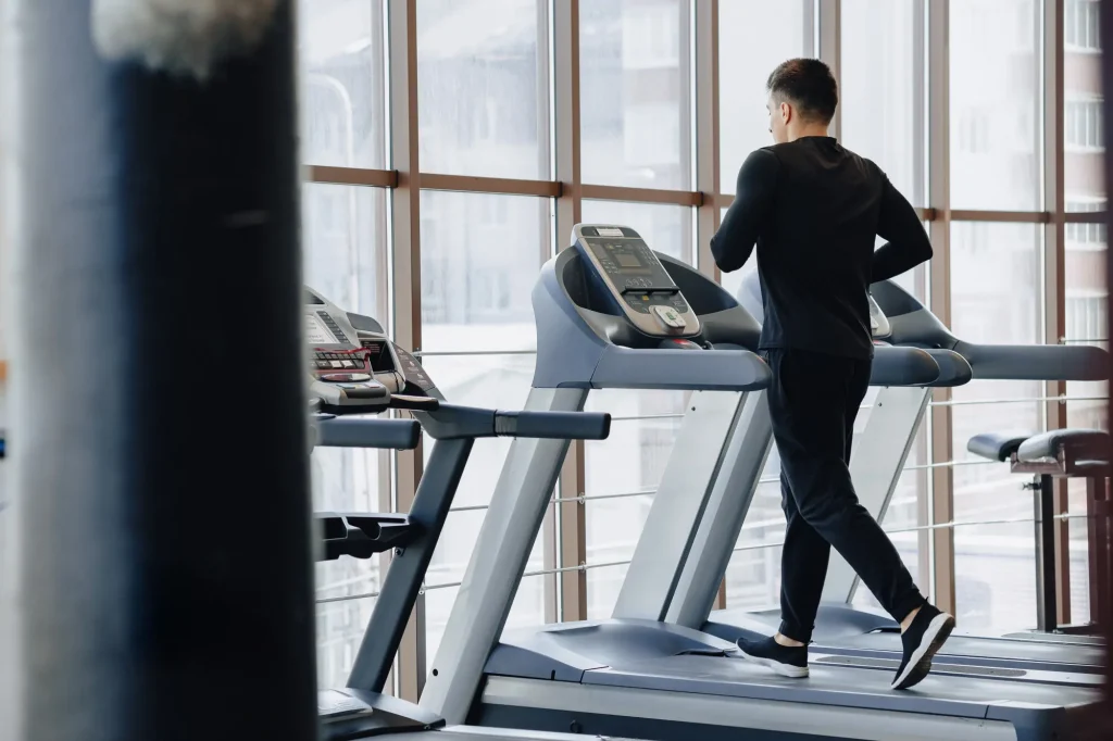 Treadmill Exercise for leg training