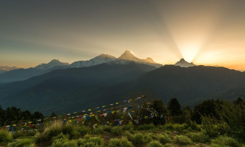 ghorepani poon hill trek beautiful view
